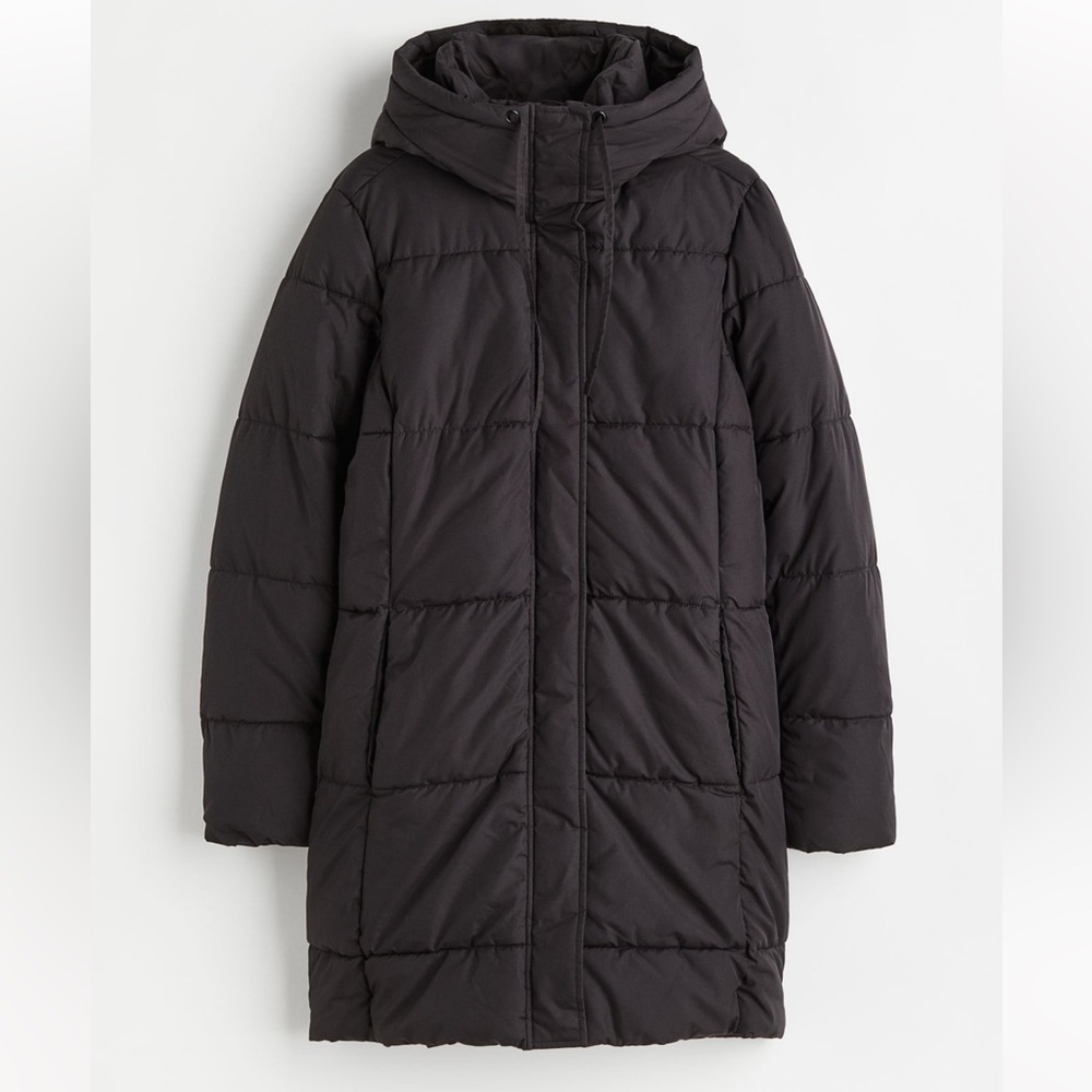 H&M Hooded Puffer Jacket XS